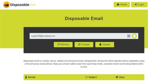 disposablemail|Temp Mail .